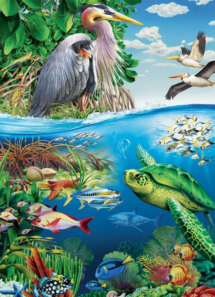 Earth Day Family 350 Piece Puzzle