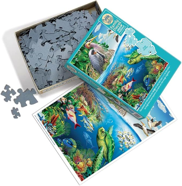Earth Day Family 350 Piece Puzzle