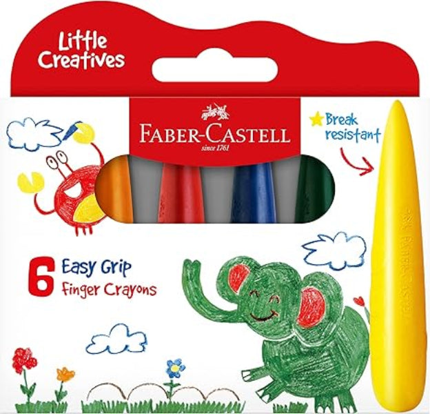 Easy Grip Crayons 6ct