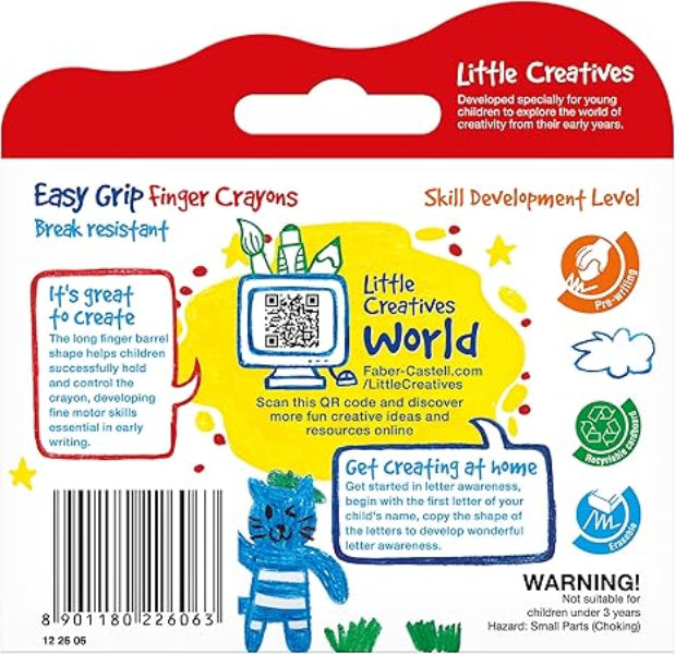 Easy Grip Crayons 6ct