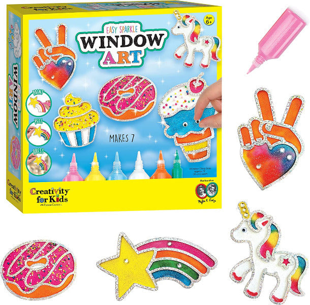 Easy Sparkle Window Art