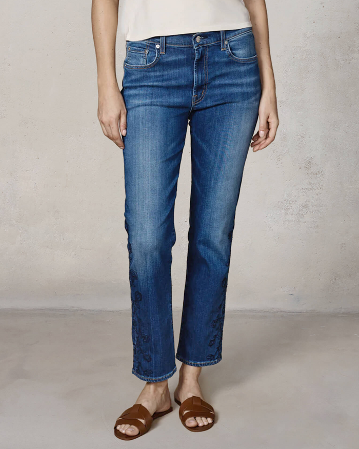 Elin Slim Straight || Zane Embroidery
