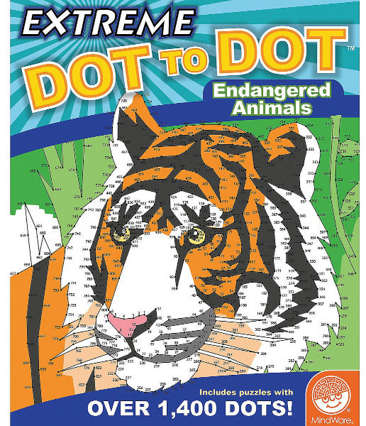 Endangered Animals Extreme Dot to Dot