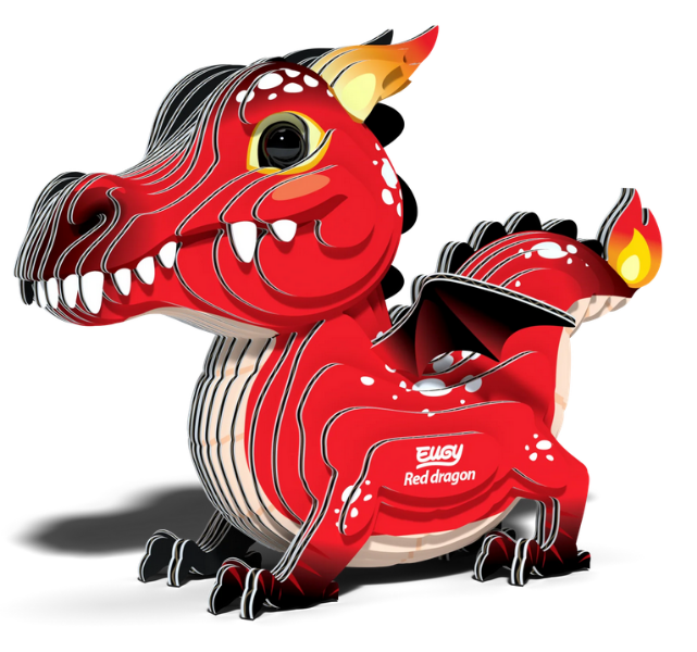 EUGY Red Dragon 3d puzzle