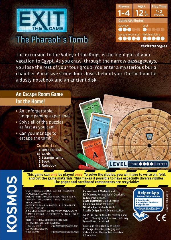 Exit: The Pharaoh's Tomb