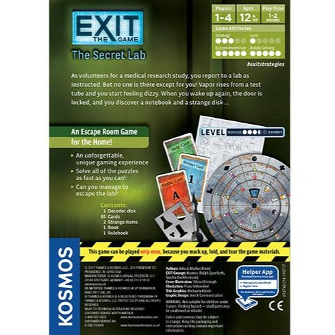 Exit: The Secret Lab