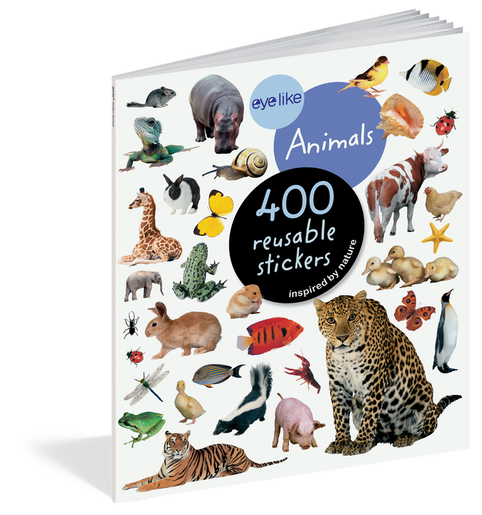 EyeLike Animals Sticker Book