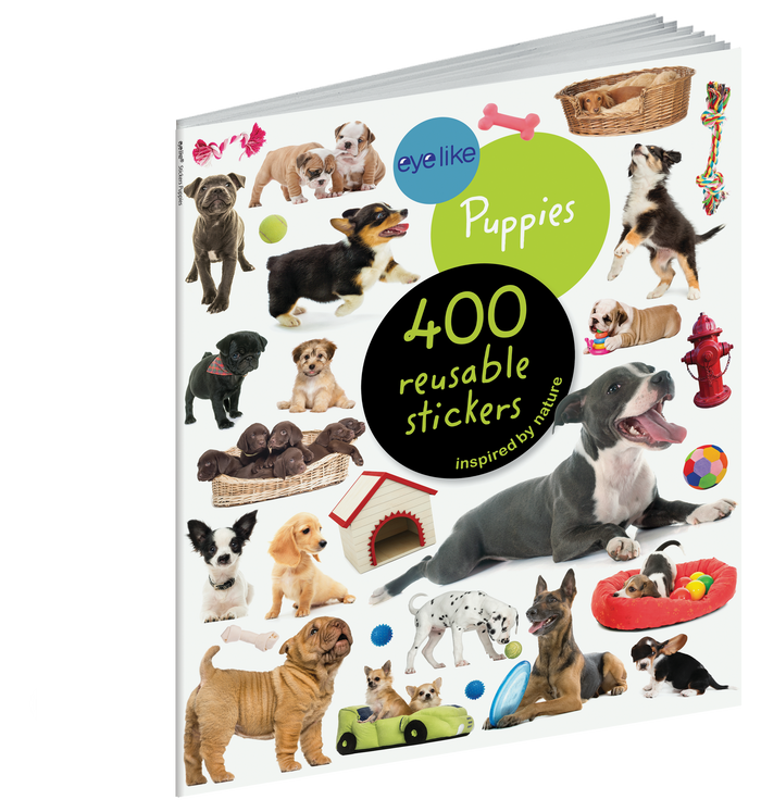 EyeLike Puppies Sticker Book