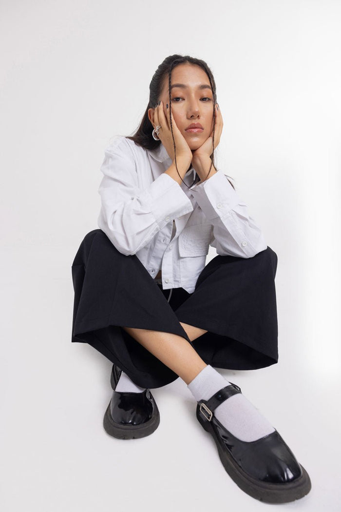 Family Business // CROPPED SHIRT - Urban Monkey® - SH_WH_006_S