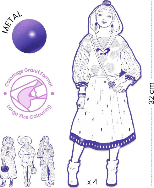 Fashion Coloring - Zoho & Friends