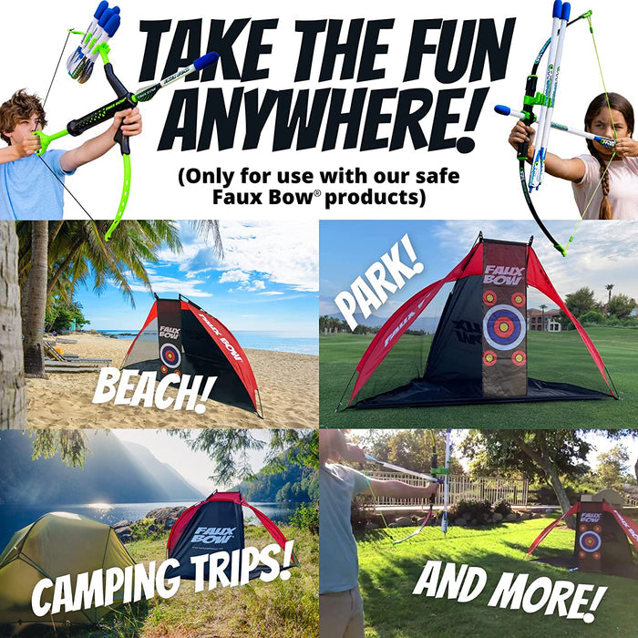 Faux Bow Target Tent Faux Bow