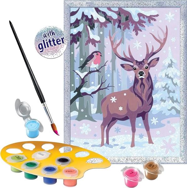 Festive Friends Paint by Numbers