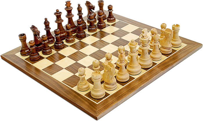 Flat Chess Set 15"