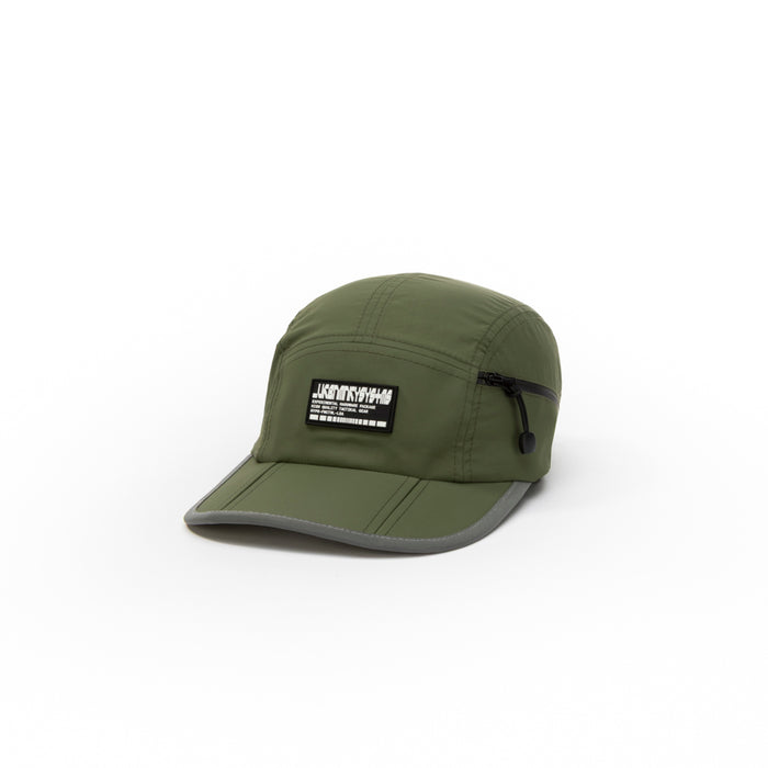 Foldable Outdoor Cap with Pocket // Olive Urban Monkey®