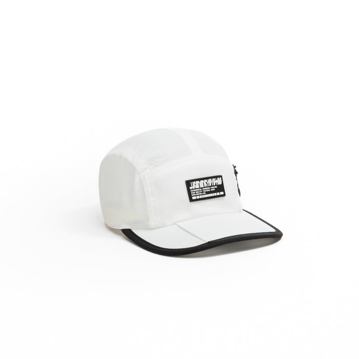 Foldable Outdoor Cap with Pocket // White Urban Monkey®