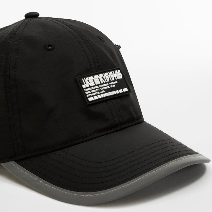 Foldable Outdoor Cap with Pocket // Black Urban Monkey®