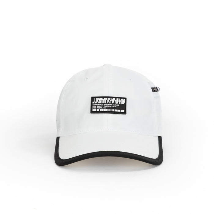 Foldable outdoor cap with pocket // white Urban Monkey®