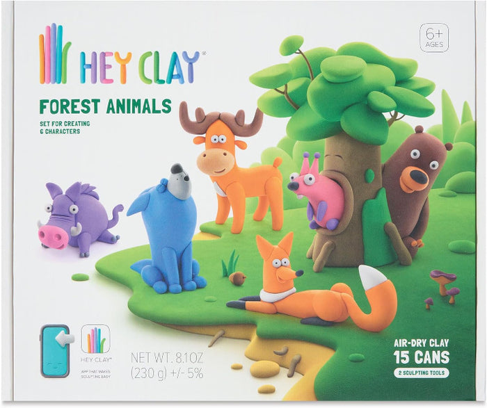 Forest Animals Hey Clay