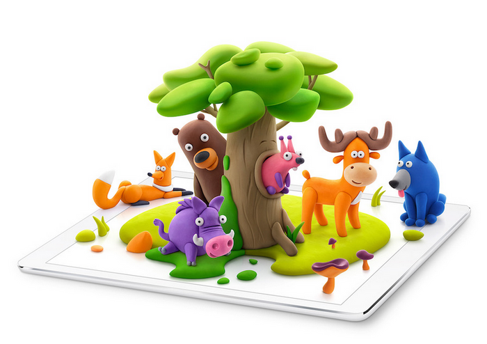 Forest Animals Hey Clay
