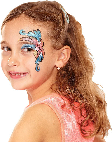Glitter Face Painting