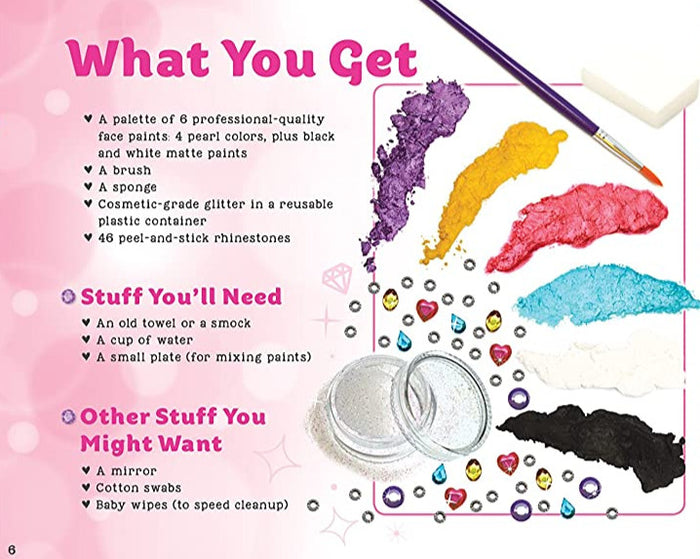 Glitter Face Painting