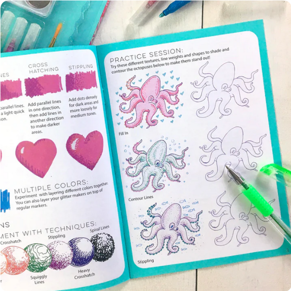 Glitter Mash-Up Art Pack