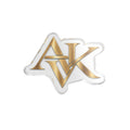 Gold Monogram Acrylic Cutout
