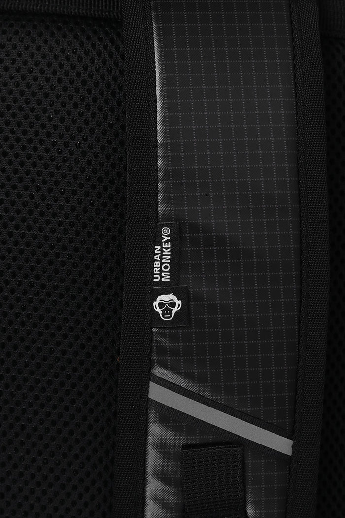 Grid Storm Ripstop Backpack - Urban Monkey® - UM24DB006_BLK