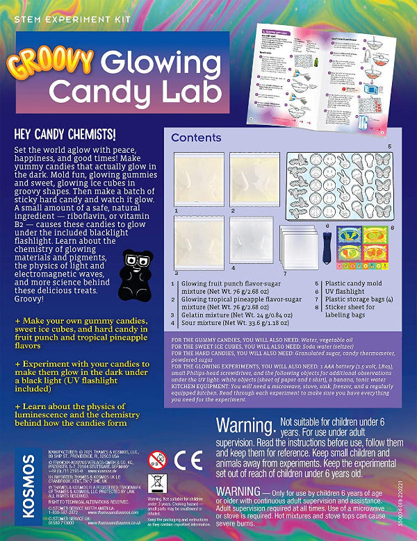 Groovy Glowing Candy Lab