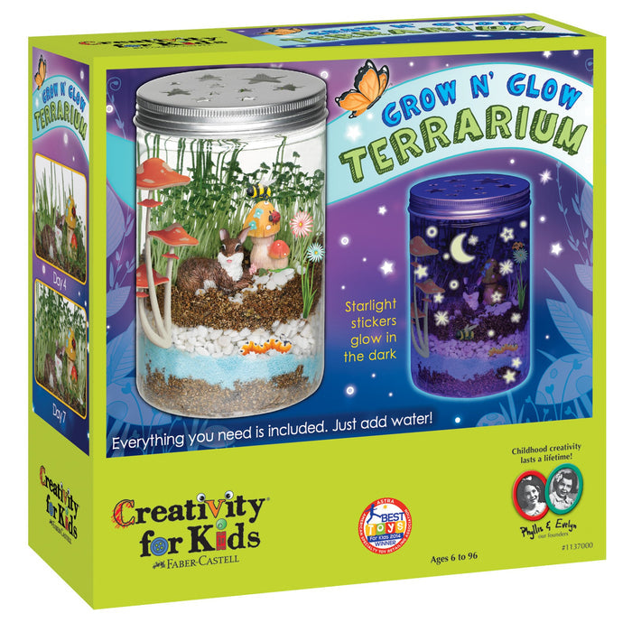 Grow and Glow Terrarium