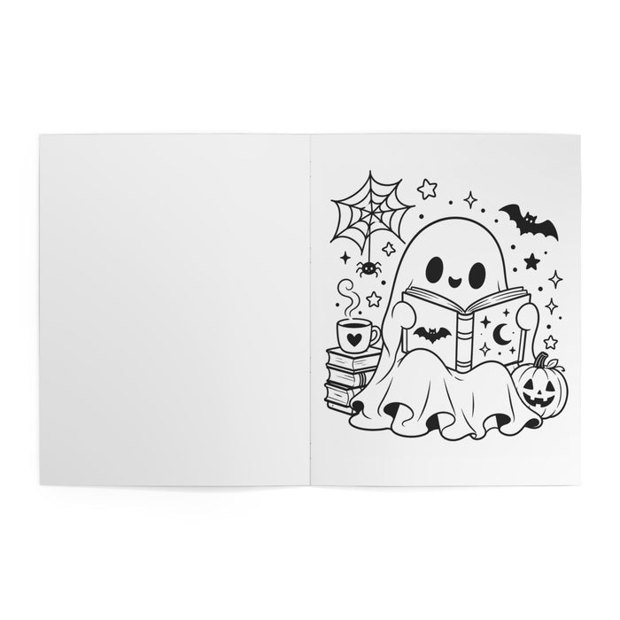 Halloween Coloring Book — Spooky Cute Ghost & Pumpkin Activity Book