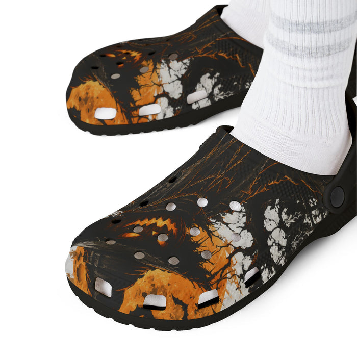 Halloween Pumpkin Forest EVA Foam Clogs