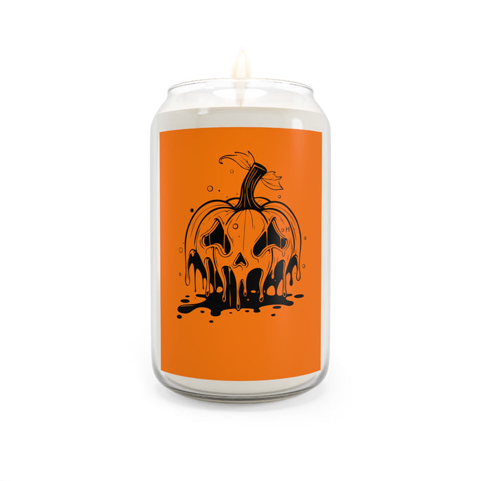Halloween Pumpkin Scented Soy Candle — 13.75 oz (Spiced Orange)