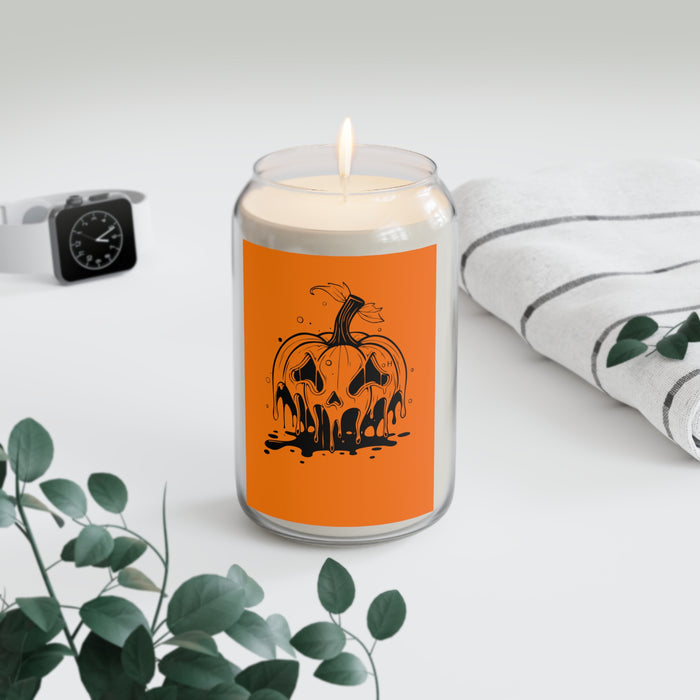 Halloween Pumpkin Scented Soy Candle — 13.75 oz (Spiced Orange)