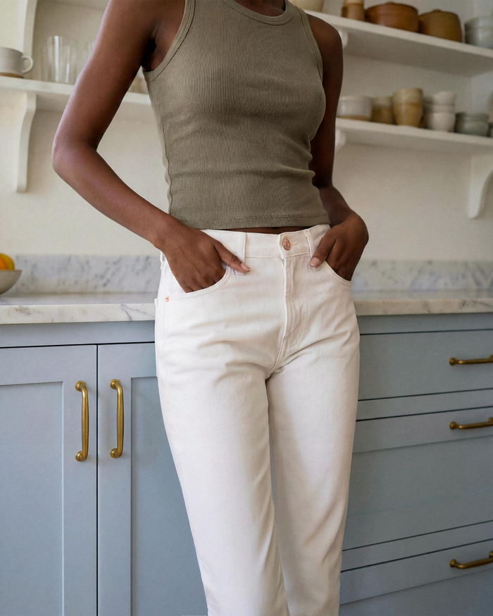 Hana Crop || White Noise