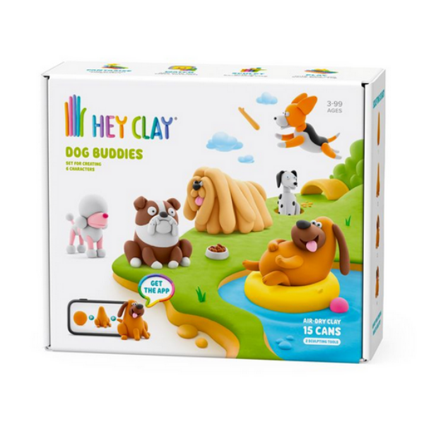 Hey Clay Dog Buddies