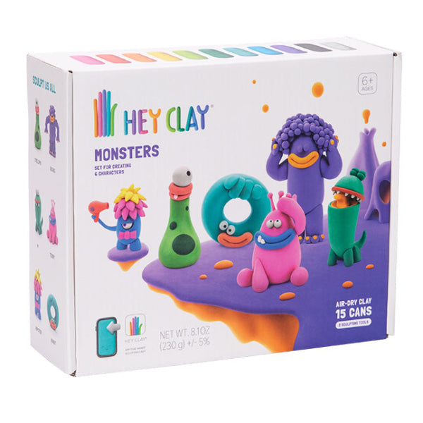 Hey Clay Monsters - Air-Dry Clay