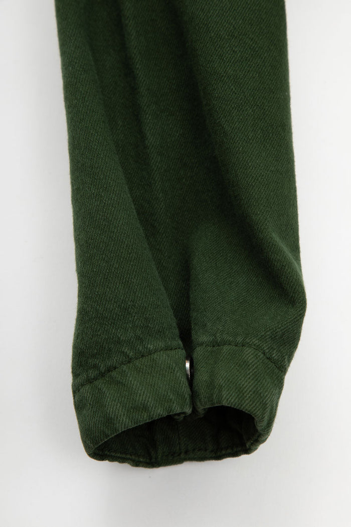 Hobo Shacket // Hunter Green - Urban Monkey® - UM23A_SH_004D_XS/S