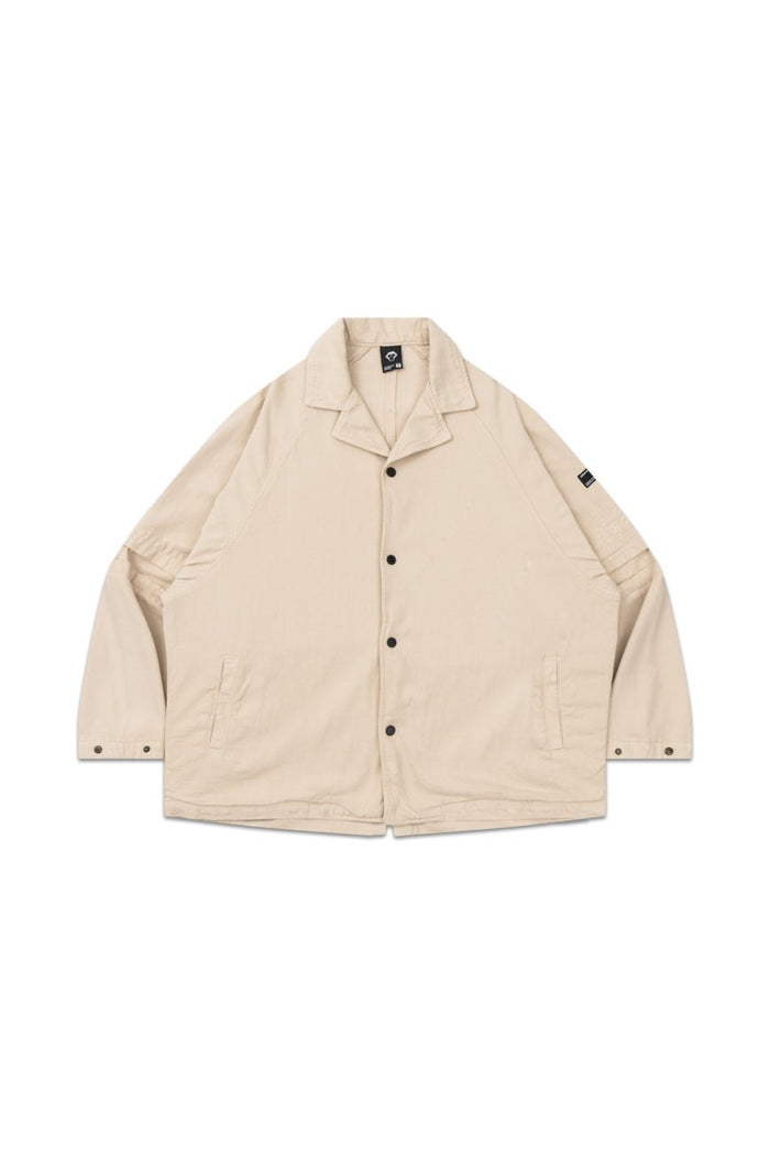 Hobo Shacket // Off - white - Urban Monkey® - UM23A_SH_004B_XS/S