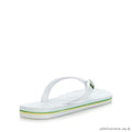 iPanema Men's Flag II Flip Flop in White 20797-WHT: