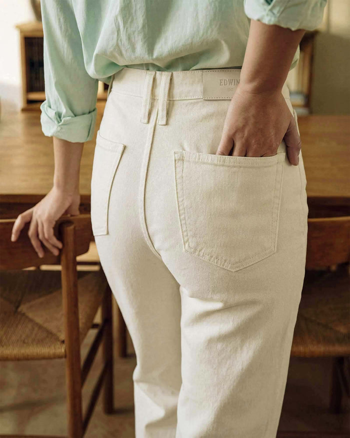 Iris Palazzo Crop || Cream