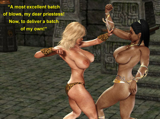 JMR-CS-024  SHEEBAH & THE TEMPLE OF RECKONING  Computer Art Story