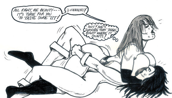 JMR-CS-027  MIGHTY MAUREEN vs. LA PIRATA  Cartoon Story