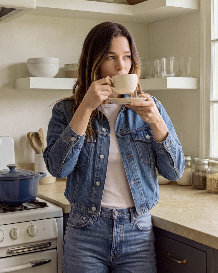Jodi Cropped Jacket || Borderline