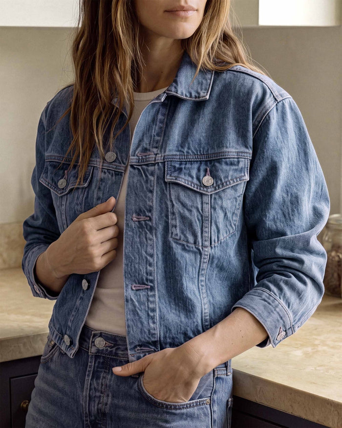 Jodi Cropped Jacket || Borderline