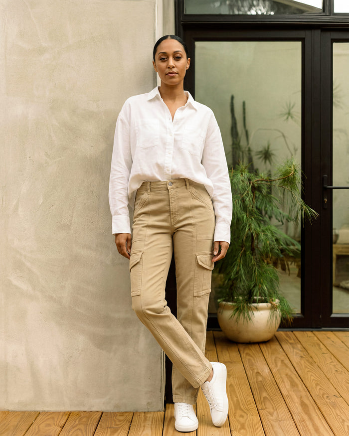 Keegan Cargo Pant || Khaki