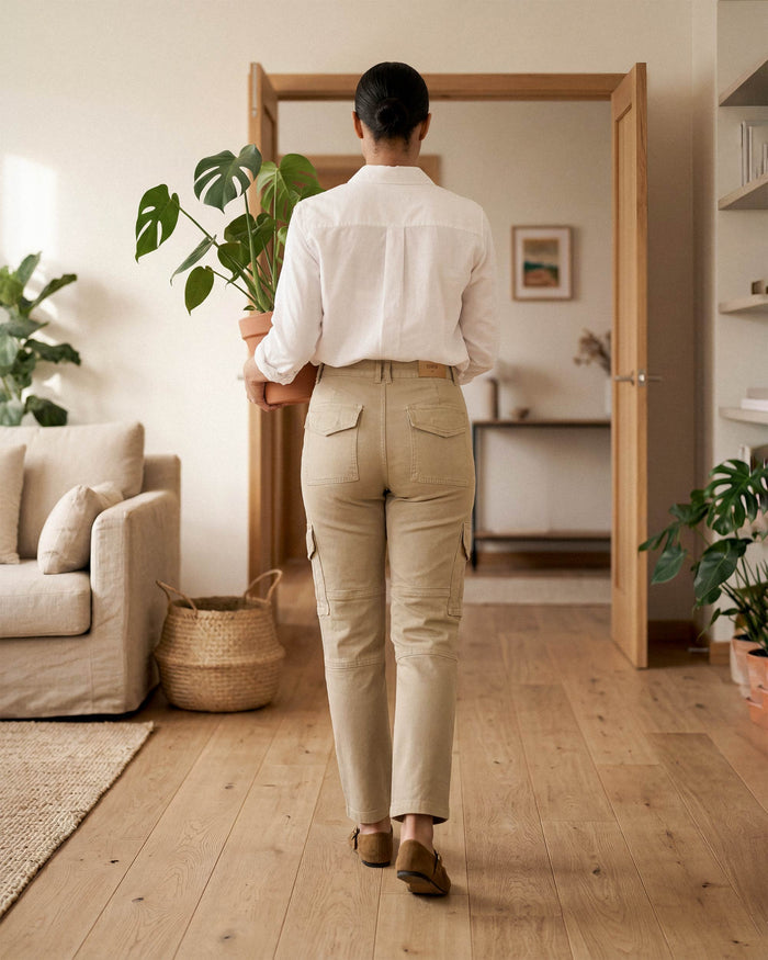 Keegan Cargo Pant || Khaki