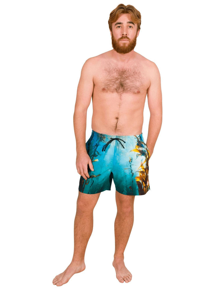 Model: Cam is the Director of Facilities for the University of Miami's Land-Based Coral Nursery, and member of The Rosenstiel School's Coral Reef Futures Lab. He is 6'1", 200lbs, and wearing a size L short.