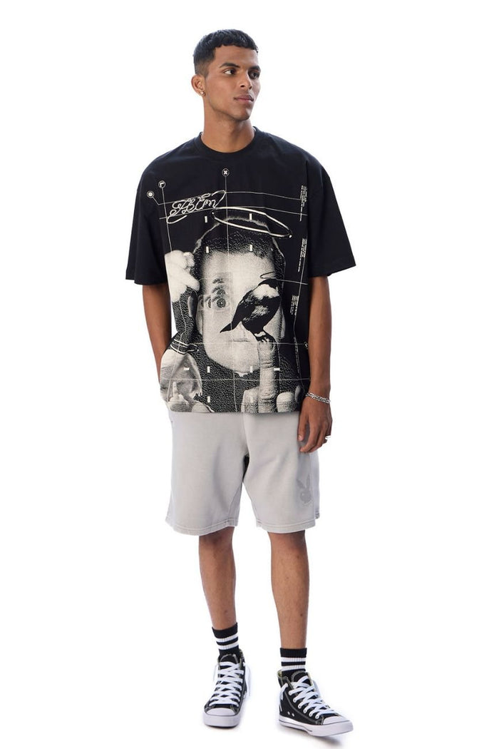 Kids See Ghosts - Urban Monkey® - 25TSBF9_BK_XS
