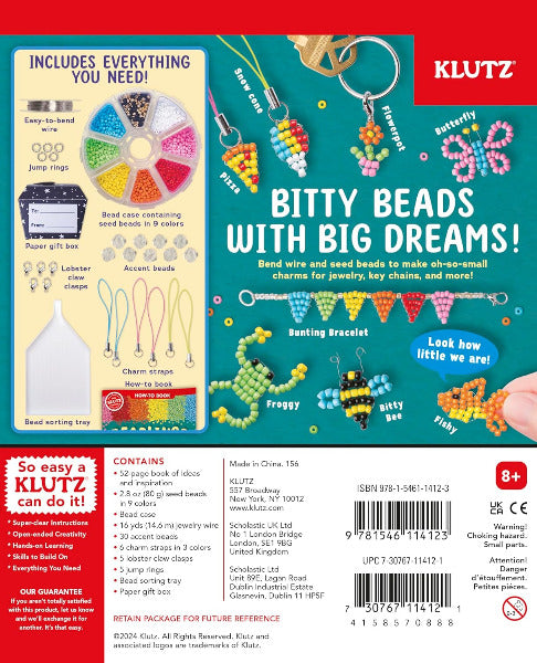 Klutz craft kit back of package
